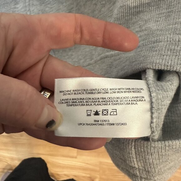 Orvis Womens Gray Quarter Zip Pullover Sweater Small Ribbed Outdoor - Picture 3 of 7